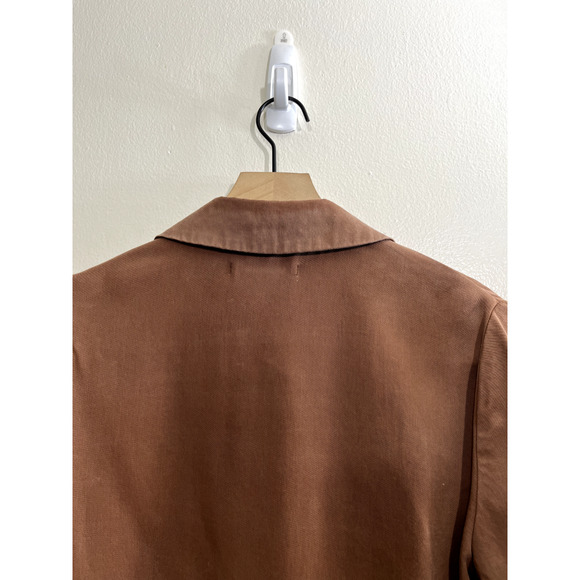 Reformation Brown Button Down Shirt - Picture 10 of 15